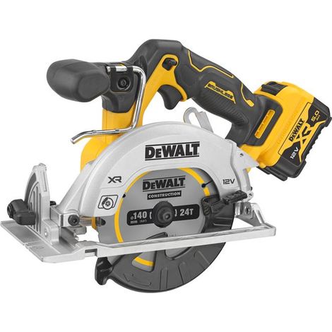 DEWALT DCS512P2 12V 140MM BRUSHLESS CIRC SAW (1/5)