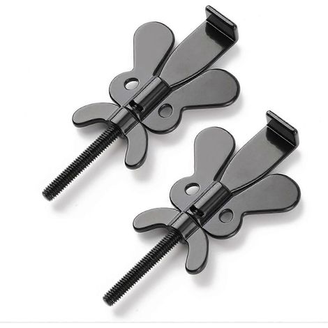 Tragbares Türschloss für Reisen, Hotelzimmer, Haussicherheit, 2er-Pack