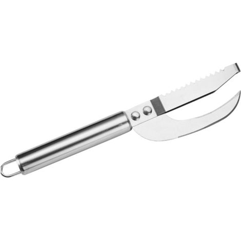 Couteau À Poisson - Découpe Écaillage Et Vidage - Acier Inoxydable - Pour Cuisine Maison - 1 Pièce (1/5)