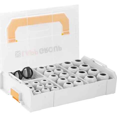 Lapp Surtido de prensaestopas para cables gris-plata RAL 7001