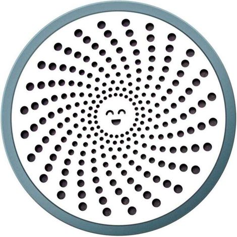 1 bouchon de vidange de douche, collecteur de cheveux, filtre à cheveux en maille d'acier inoxydable solide et facile à nettoyer