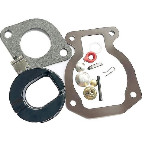 Kit de réparation de carburateur avec flotteur pour moteurs 9,9 CV et 15 CV (1974-1988) (1/4)