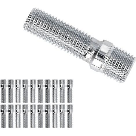 CHICIRIS Adaptateur de Goujon de Roue Kit de Conversion de Goujon de Roue de Tige 32mm Vis de Précision en Acier trempé pour TT A3 S3 A4 S4 A7 A8 S7 (M141.5-M121.5) (1/5)