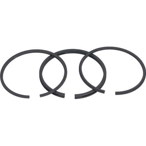 Kit de 3 segments de piston métalliques de 47 mm pour compresseur d'air OTS (1/5)