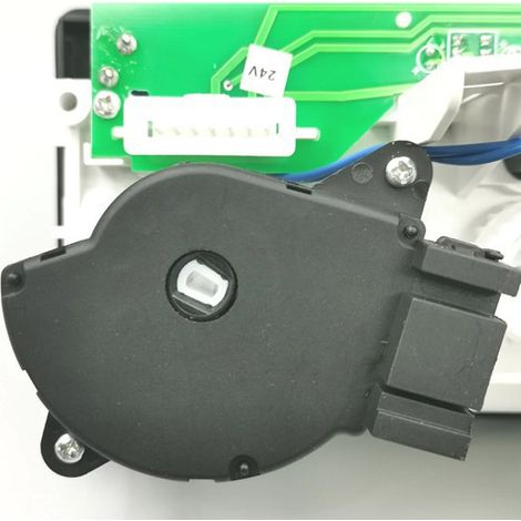 The HDS-DS640023 is suitable for the air conditioning panel of Mercedes-Benz cars, blue wire 24V. (1/5)