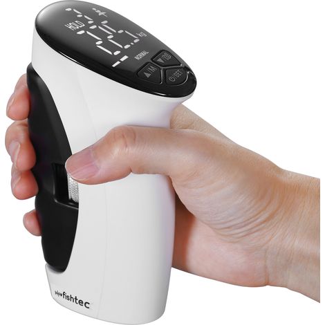 FISHTEC Exerciseur De Main 2 En 1 - Appareil Musculation Et Renforcement Préhension - Poignée Ajustable 90 Kg Écran LED Lumineux - Idéal Rééducation Articulations Et Sport (1/5)
