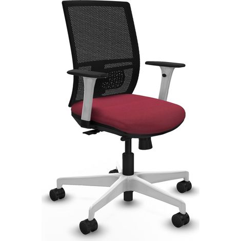 Chaise de bureau piqueras y crespo yunquera blanc soutien lombaire (1/2)