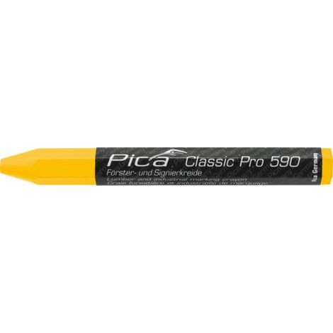 12PZ MARCATORE A CERA PICA PER LEGNO PIETRE PLASTICA MURATURA GIALLO (1/3)
