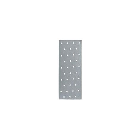 Giunto a piastra forato 80 x 300 mm.