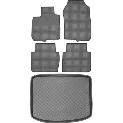 Juego de alfombrillas de goma para Honda CR-V V SUV de 2019 + alfombrilla para el maletero. (1/5)