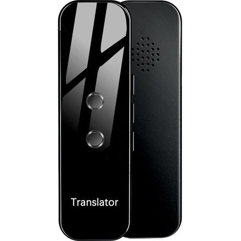 Traducteur vocal intelligent G6, traducteur multilingue intelligent 137 langues, traducteur vocal Bluetooth - Noir (1/4)