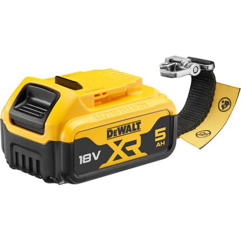 DeWALT - 18V Akku LANYARD READY 5,0 Ah DCB184LR