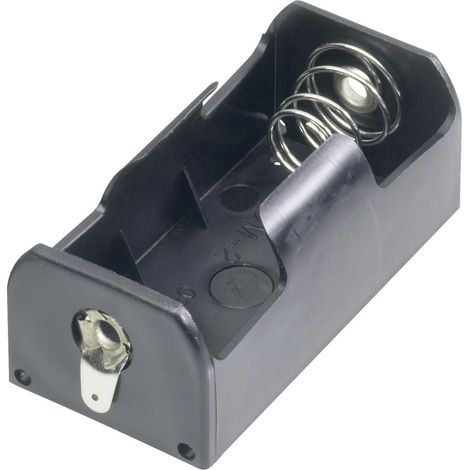 Goobay 12473 Batteriehalter 1x Baby (C) Lötanschluss (L x B x H) 25 x 60.5 x 30 mm