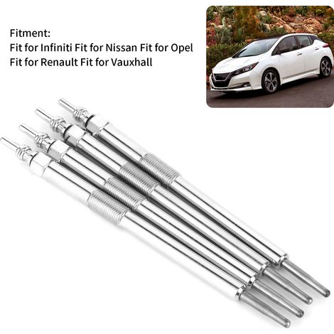 Pièces automobiles et motos, Infiniti, Nissan, Opel, Renault, Vauxhall 2.0 DCI, bougies de préchauffage, 93198468, jeu de 4 pièces (1/5)