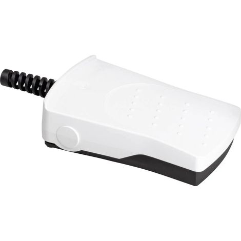 [GEBRAUCHT] B-Ware Fussschalter Fußschalter Taster Ip65 Weiß Polyamid 1 Schließer 2420.0102