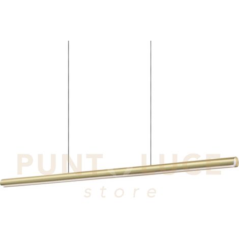 Ideal Lux Sospensione Moderna DORICA 1 luce LED integrato ottone metallo