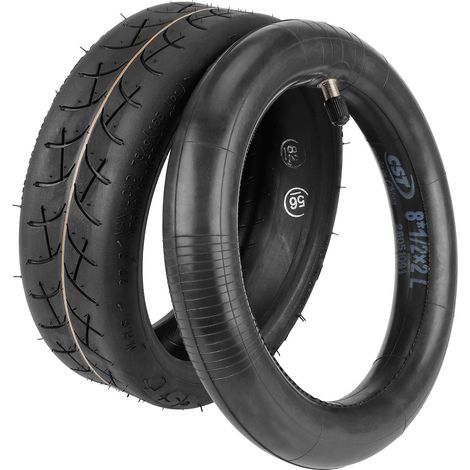 Pneus intérieurs et extérieurs droits 8,5x2 adaptés au scooter électrique M365, pneus épaissis, accessoires de pneu de secours 8 1/2x2. (1/5)