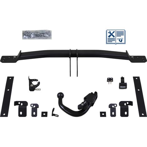 Attelage - Honda CR-V IV - 01/15-12/99 - rotule démontable - Brink - Faisceau spécifique 7 broches (1/2)