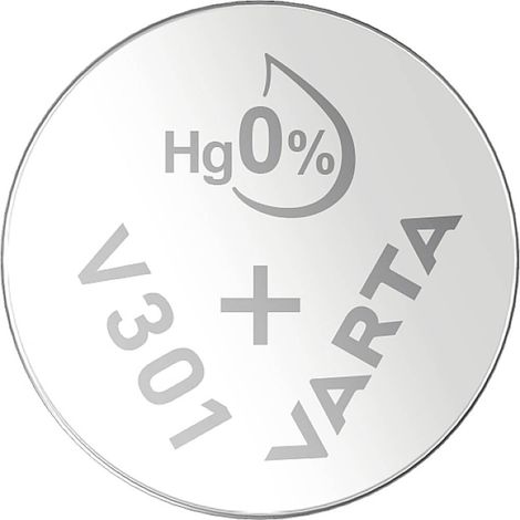 Batteria a bottone sr43 - v301 Varta 82mah blister 1 unità ø11,6x4,2mm (1/4)
