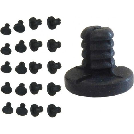 20PZ GOMMINI piedino POGGIA GRIGLIA PIANO COTTURA REX ELECTROLUX AEG 50252309005