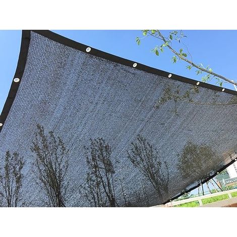 Schattiernetz 2 x 2 m HDPE, 90 95 % UV Schutz Sonnenschutz für Garten, Terrasse, Balkon und Pool (1/4)