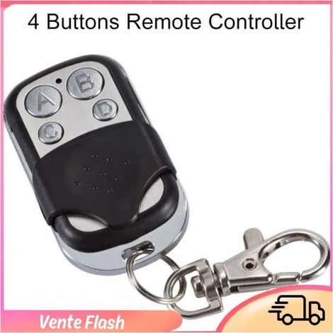 Télécommande universelle - DILWE - DILWE - 433,92 MHz - 4 boutons (4 canaux) - Auto-apprentissage (1/4)