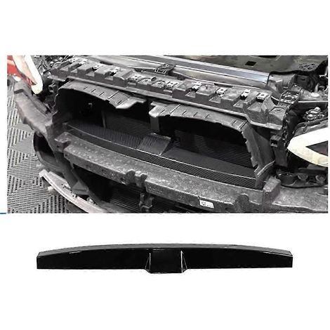 Grille de protection en mousse pour pare-chocs avant (2021-2024) - Noir brillant (1/4)