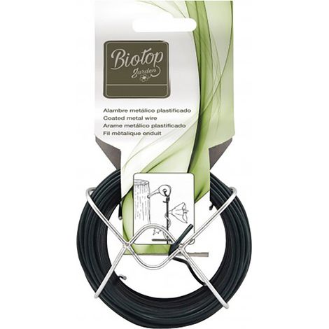 Fil Jardin Vert Plastifié Robuste, Discret, Polyvalent - Biotop
