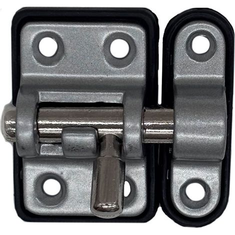 Verstärkte Kunststoffbasis mit 25 mm Klammer, mattchrom