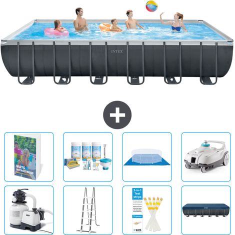 Ultra XTR Pool Rechteckig - 732x366x132 cm - 9-teilig S658