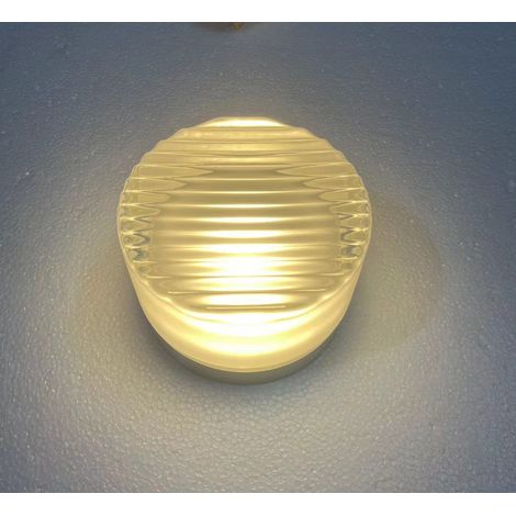Applique Murale LED en Verre Ondulé Transparent, Lumière Blanche 220V – Éclairage Décoratif Moderne pour Tête de Lit, Salle de Bain, Miroir, Couloir, Entrée et Chambre