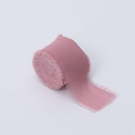 Cinta floral - Gasa - Rosa empolvado - Rollo de 4 cm x 4,5 m (1/4)