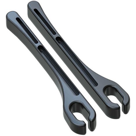 QORVA-2 Pièces Remplissage De Siège Intérieur, Siège De Voiture Gap Filler Pad Bouchon De Siège Pour Voiture Comble Les Trous Entre Le Sièges Et La Console Pour Voiture SUV Camion