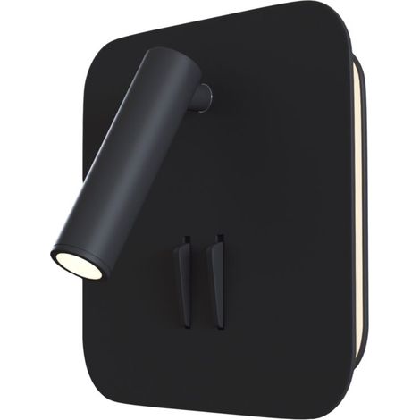 Applique Maytoni IOS 176 nera LED 9W 2 luci 3000K 550lm (1/5)