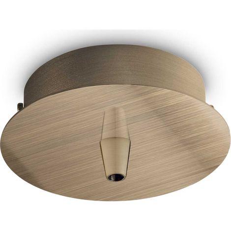 Rosone Standard All In Metallo Ottone 1 Luce (1/4)