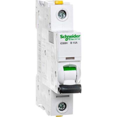 Disyuntor 1P B 10A 10kA CA iC60HB10 A9F06110