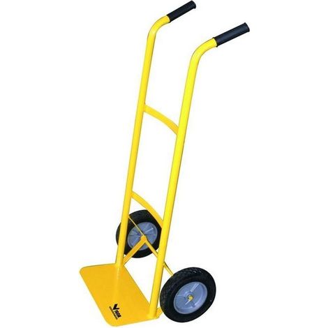 Carrello Portacasse Portapacchi Vigor Mod.Base con Ruote Piene