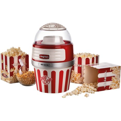 Ariete 2957 Macchina per Pop Corn Rossa Vintage 1100W (1/4)