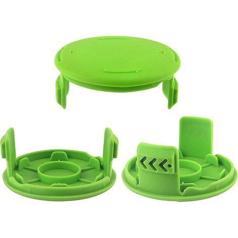 Lot de 3 bobines compatibles avec les débroussailleuses Greenworks 21332 et 21342 (24 V et 40 V).