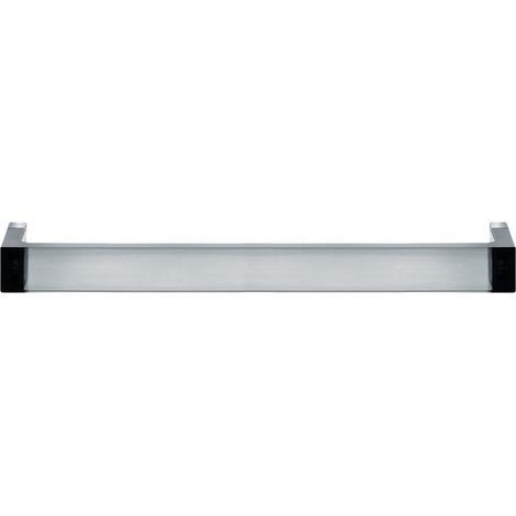 Porte-serviettes KARTELL 450 x 75 x 40 mm gris fumé LAUFEN