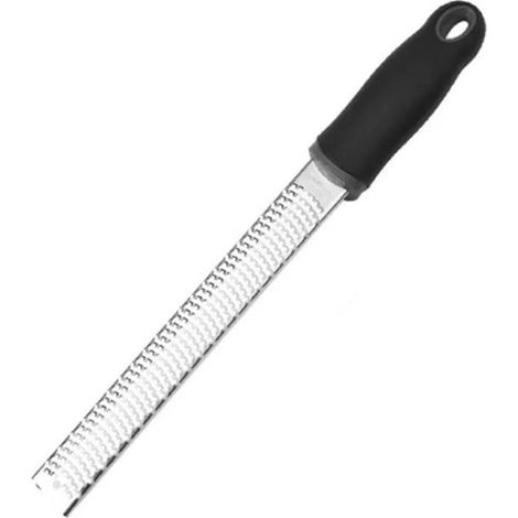 Râpe manuelle, mini-râpe, râpe de cuisine pour fromage, citron, gingembre, etc. Manche ergonomique pour râper finement les herbes. Râpe manuelle multifonctionnelle, compatible lave-vaisselle. (1/5)