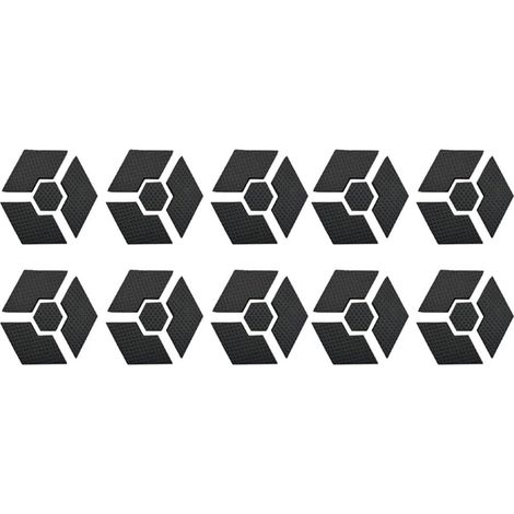 Invisible Risers for Flower Pots 40Pcs Composable Hexagon Feet