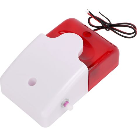 Alarme Sécurité 220V Strobe Puissante, Son Ajustable et Résistant aux Chocs (1/5)