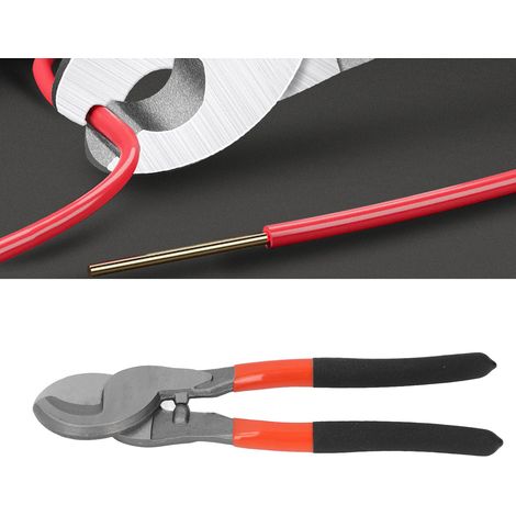 Pince coupante robuste de 25 cm, pince coupante pour fils, ciseaux d'électricien (1/5)