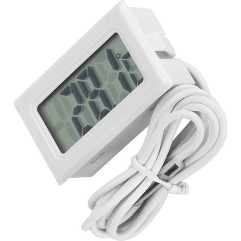 Thermomètre d'aquarium - FAFEICY - Numérique portable - Étanche - Lecture numérique - Sonde métallique (1/5)