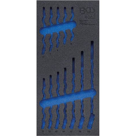Insert de Servante d Atelier 1/3 Vide - 19,8 x 4,5 x 40,8 cm - Compatible Servante 4082 - Organisation Optimale - D-Work