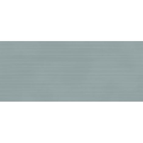 Carrelage effet Béton 3D Bleu Brume Linear 120x50x0,85 cm Mat Cortivo - Mur intérieur (vendu par carton de 1,8 m²) - RO'MA CARRELAGE