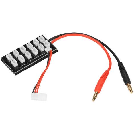 Carte de charge parallèle pour batterie LiPo 7,4 V 2S avec connecteur JST pH