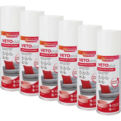 Beaphar VETOplus Parasiten Fogger - 6x 200 ml