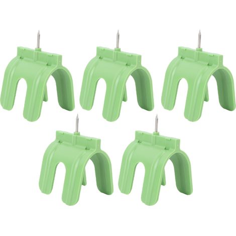 Lot de 5 outils de marquage pour cloisons sèches, positionneur de boîtes électriques pour prises électriques (vert). (1/5)
